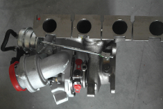 Turbo K04-064+Exhaust Manifold for Audi S3 TT VW Golf 2.0TFSI 265HP 272 BHZ BWJ